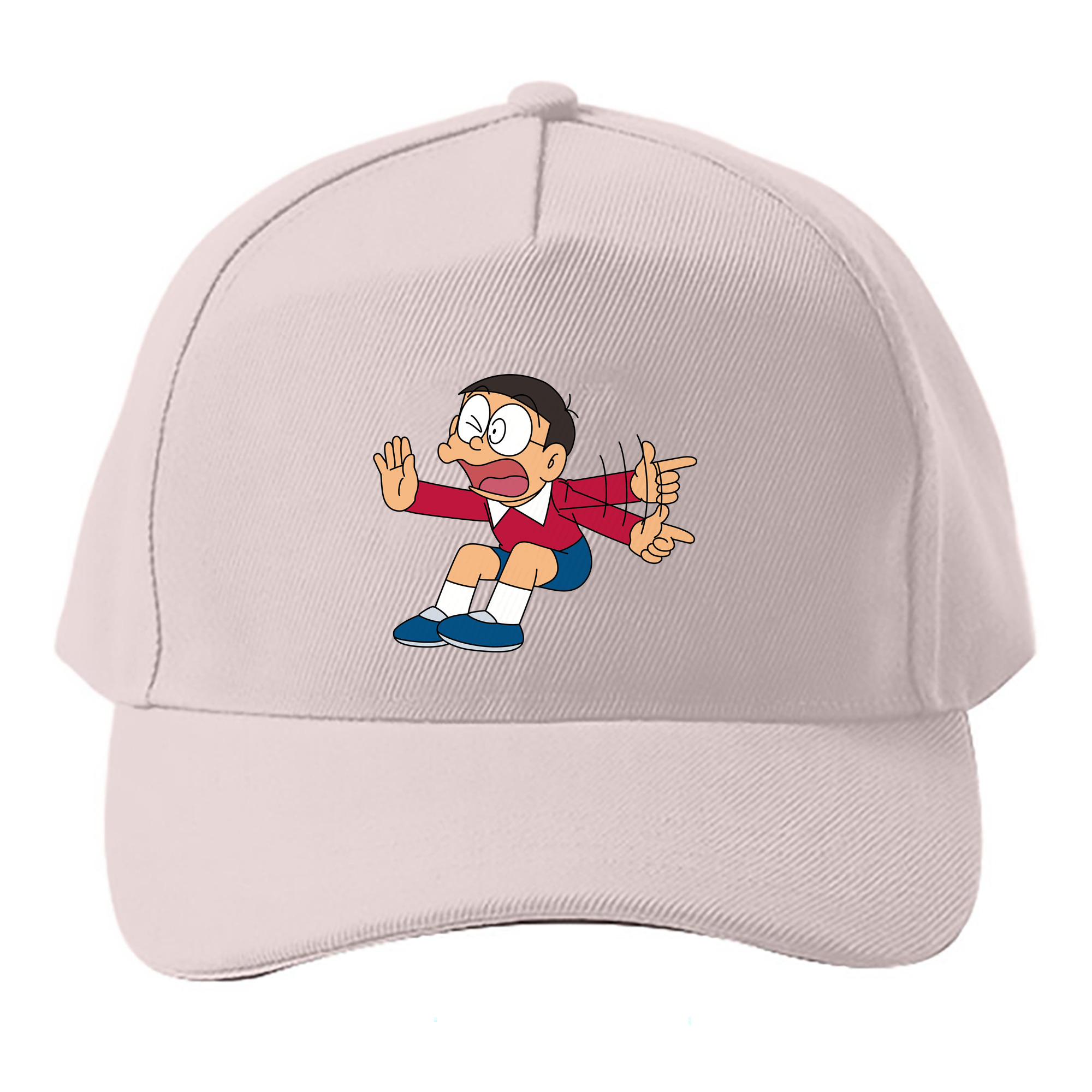 （画像用） ドラえもん 野比 のび太 Doraemon Nobita Nobi ベースボールキャップ 綿100％ 男女兼用 帽子 スポーツ
